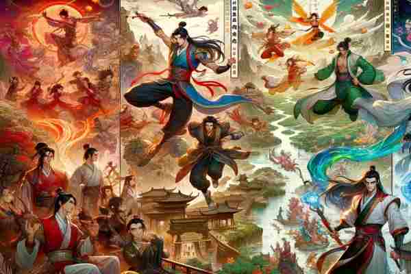 Список терминов жанров Wuxia, Xianxia, Xuanhuan с описанием